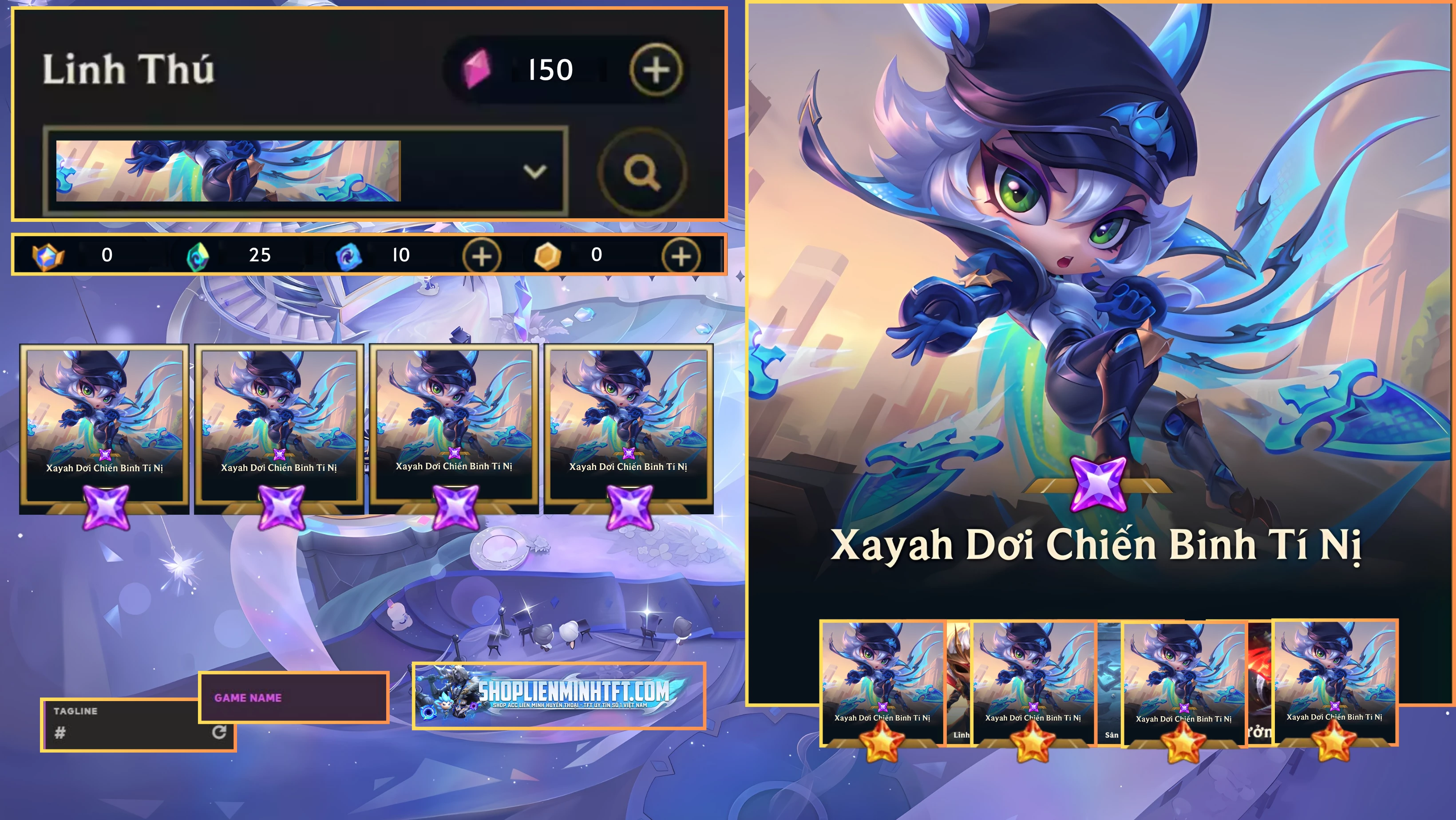 XAYAH DƠI CHIẾN BINH TÍ NỊ CLONE